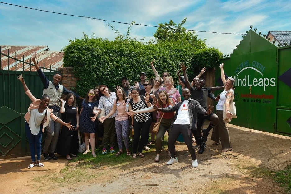 Jewish communal professionals on a study trip in Rwanda